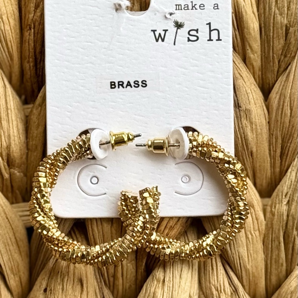 Gold Hoop Earrings